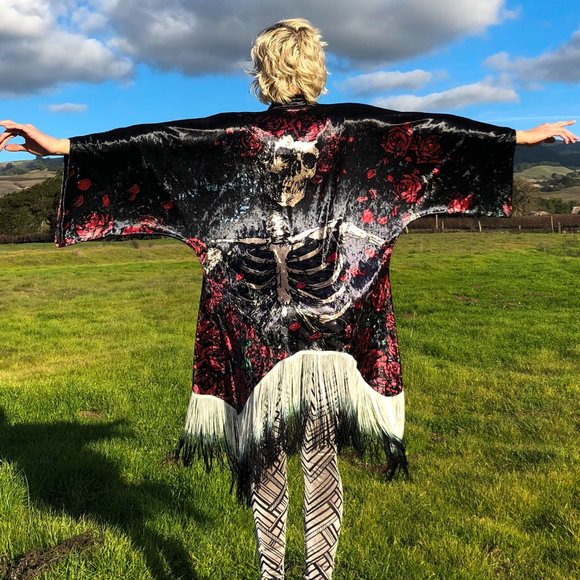 Velvet Kimono Warrior Within Designs - Picture 2 of 13